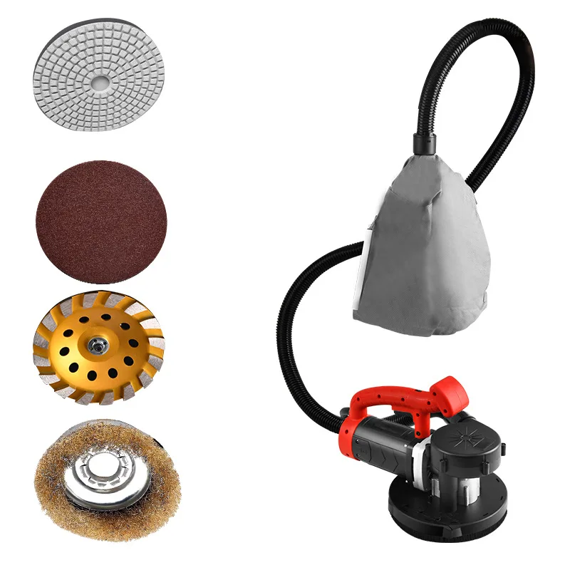 Handheld self-priming wall smoothing machine Concrete cement mortar electric roughing machine