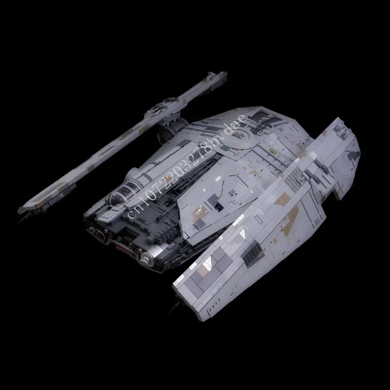 Image of 7270+ Teile Fondor Haulcraft Weltraum-Krieg Militär MOC Raumschiff Kampfmodell Baustein-Architektur DIY Bildungsmodell Spielzeug Geschenk