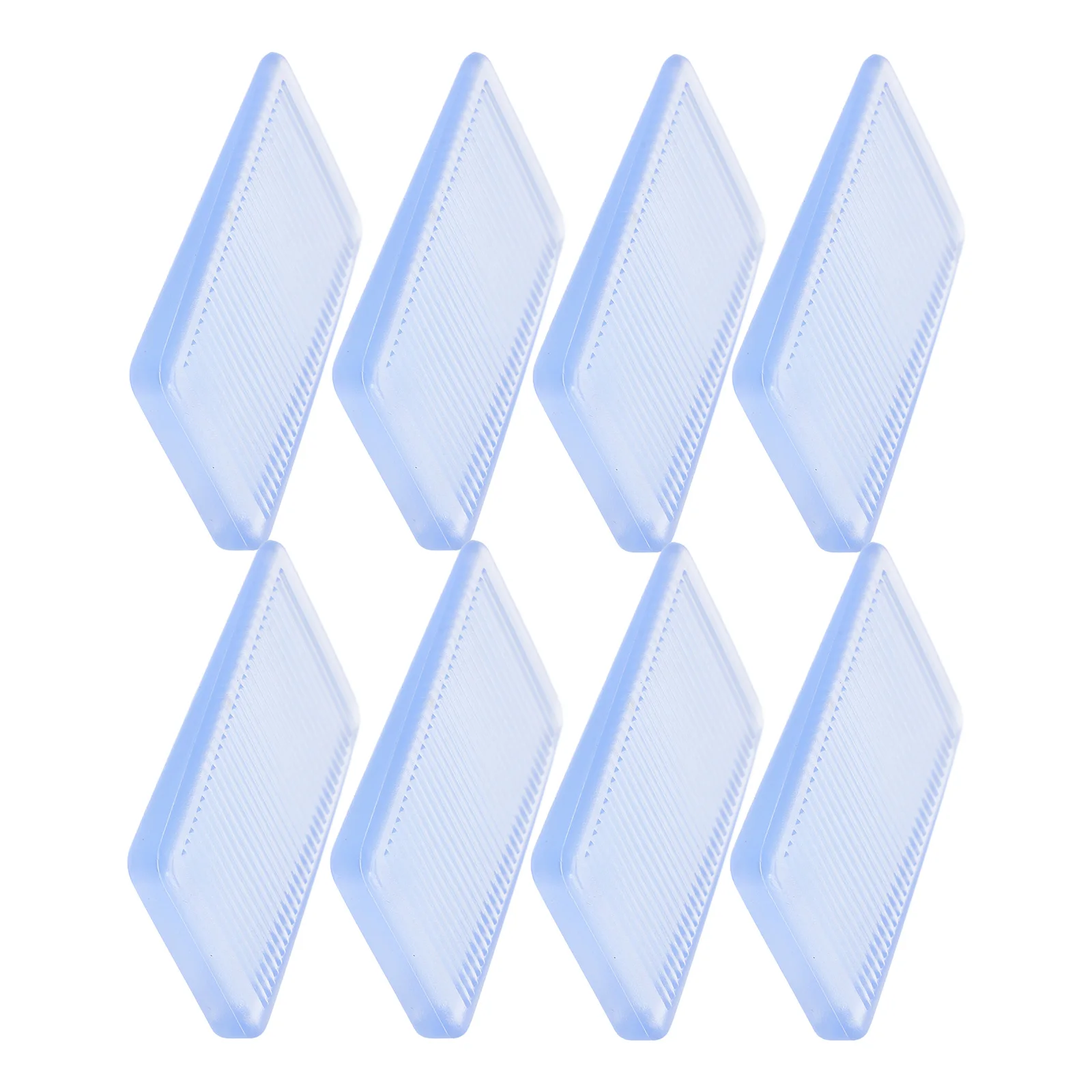 

8 Pcs Furniture Levelers Shims for Uneven Floors Table Mat Stabilizer Wear Resistant PVC Practical Household Tools Fix
