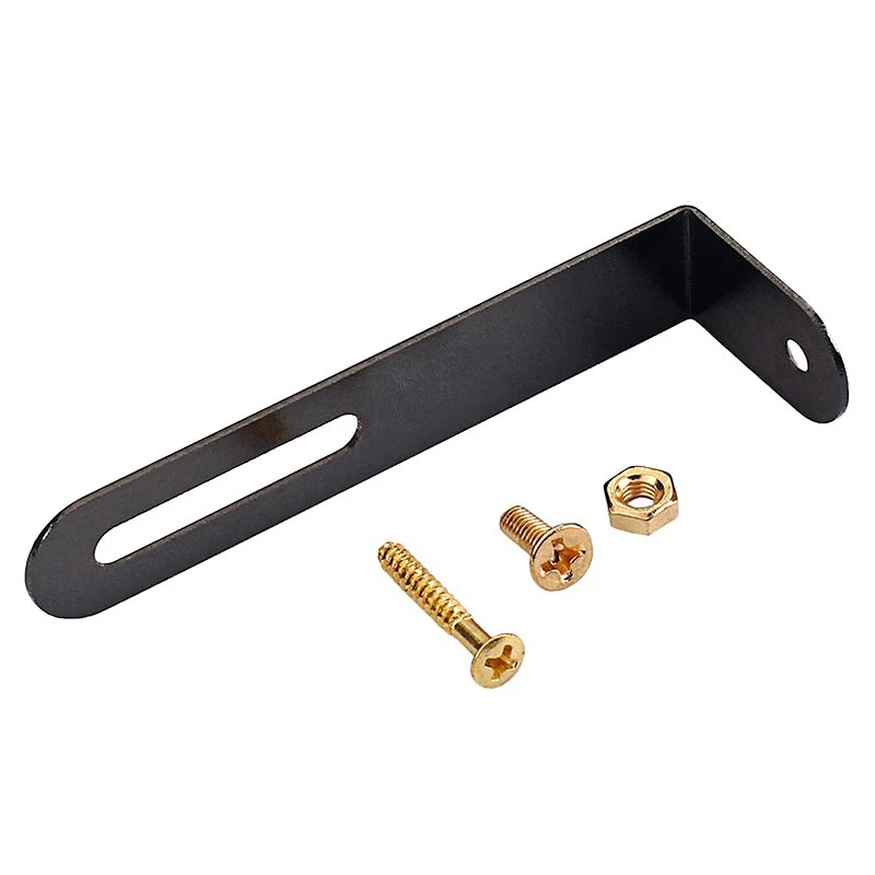 Electric Guitar Support Parts Scratchplate Bracket with Nut Gold Screws for Gibson Epiphone Les Paul LP Guitar Pickguard