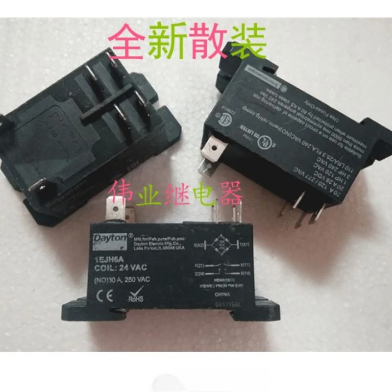 1PCS  1EJH6A 24VAC  safety Relay