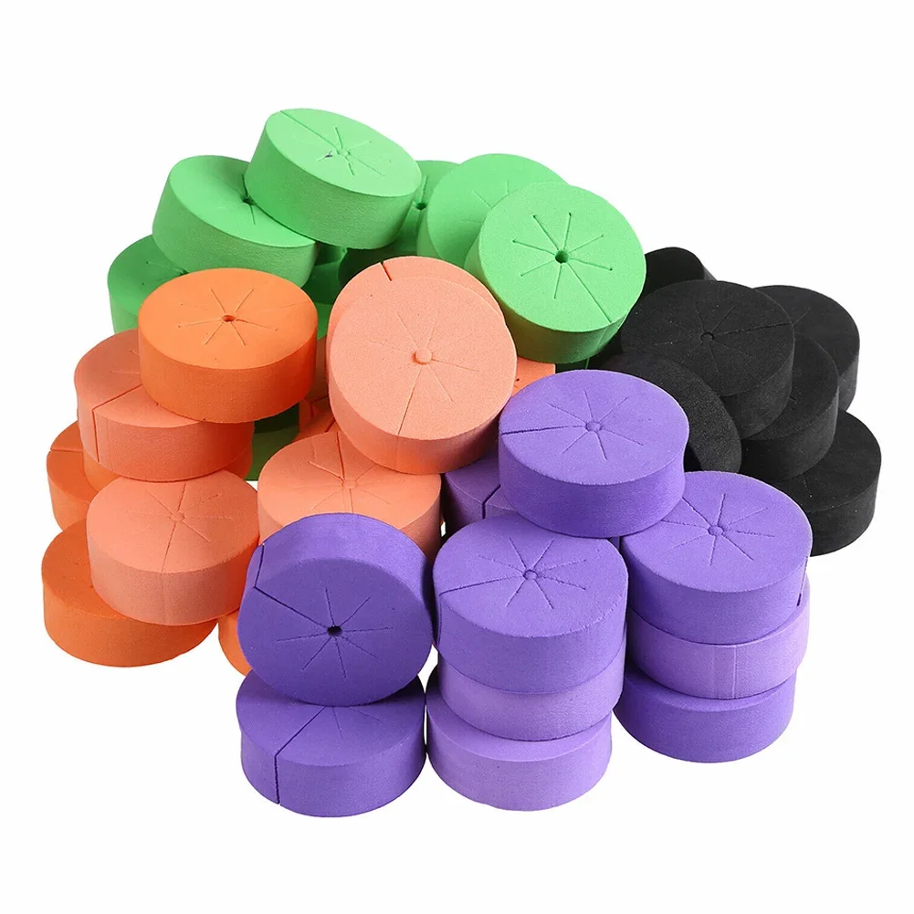 Neoprene Sponge Inserts Sponge 0.7 Inches Thick 1.9 Inches In Diameter Breathable Soft Widely Used For Soilless Cultivation