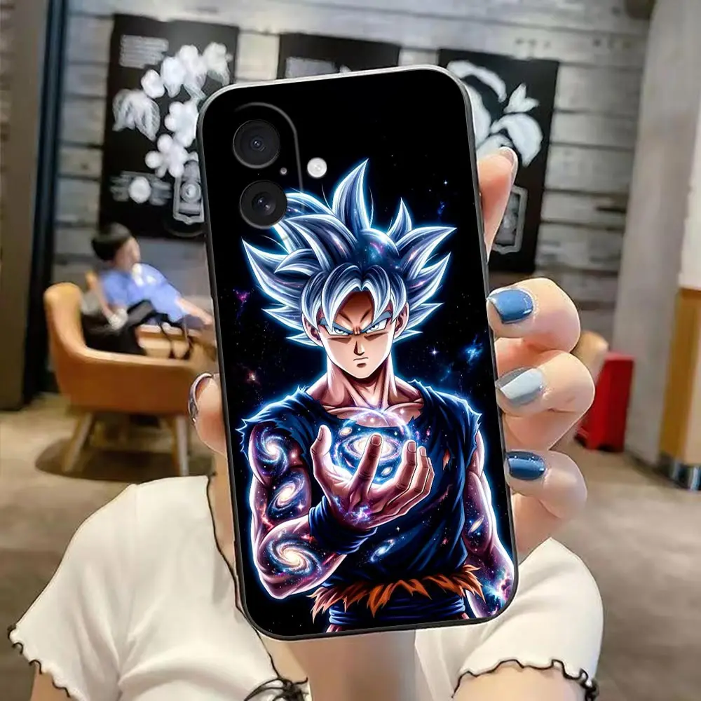 Phone Case For iphone Apple 18 17 17E 16E 16 15 14 8 Plus 13 12 11 XR Pro Max Funda Shell Cover Goku Super Saiyan D-Dragon Ball view 3
