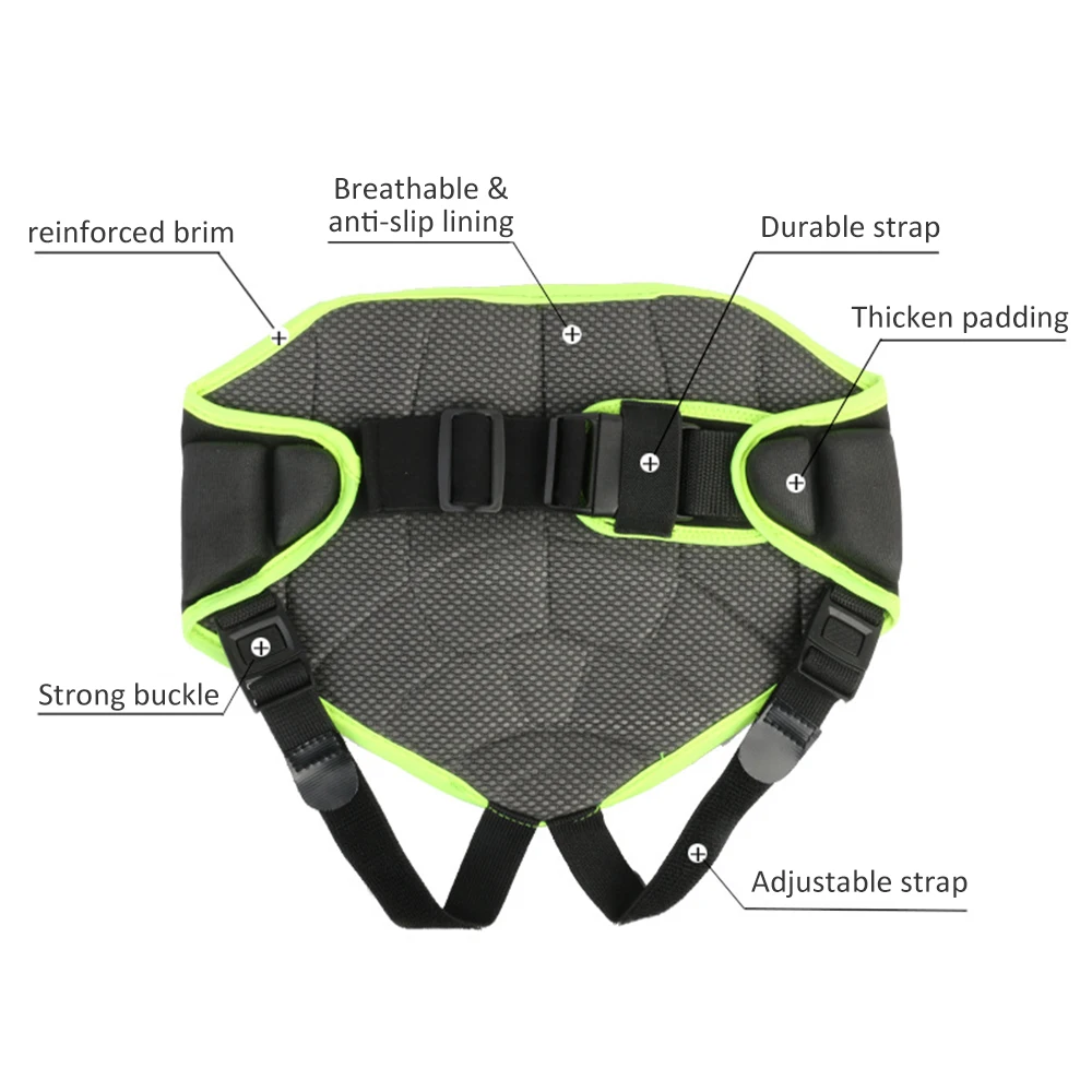 調節可能な子供用ヒッププロテクターパッド 3-12歳 子供用スポーツお尻パッド 厚いEVAパッド入りヘビーデューティーギアガード スケート用ヒッププロテクト