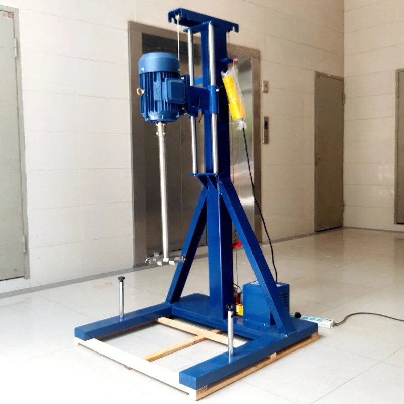 

High Speed Dispersion Mixer Paint Ink Variable Frequency Speed Regulation Explosion-proof Mixer 3000 Watts Electric Lifting