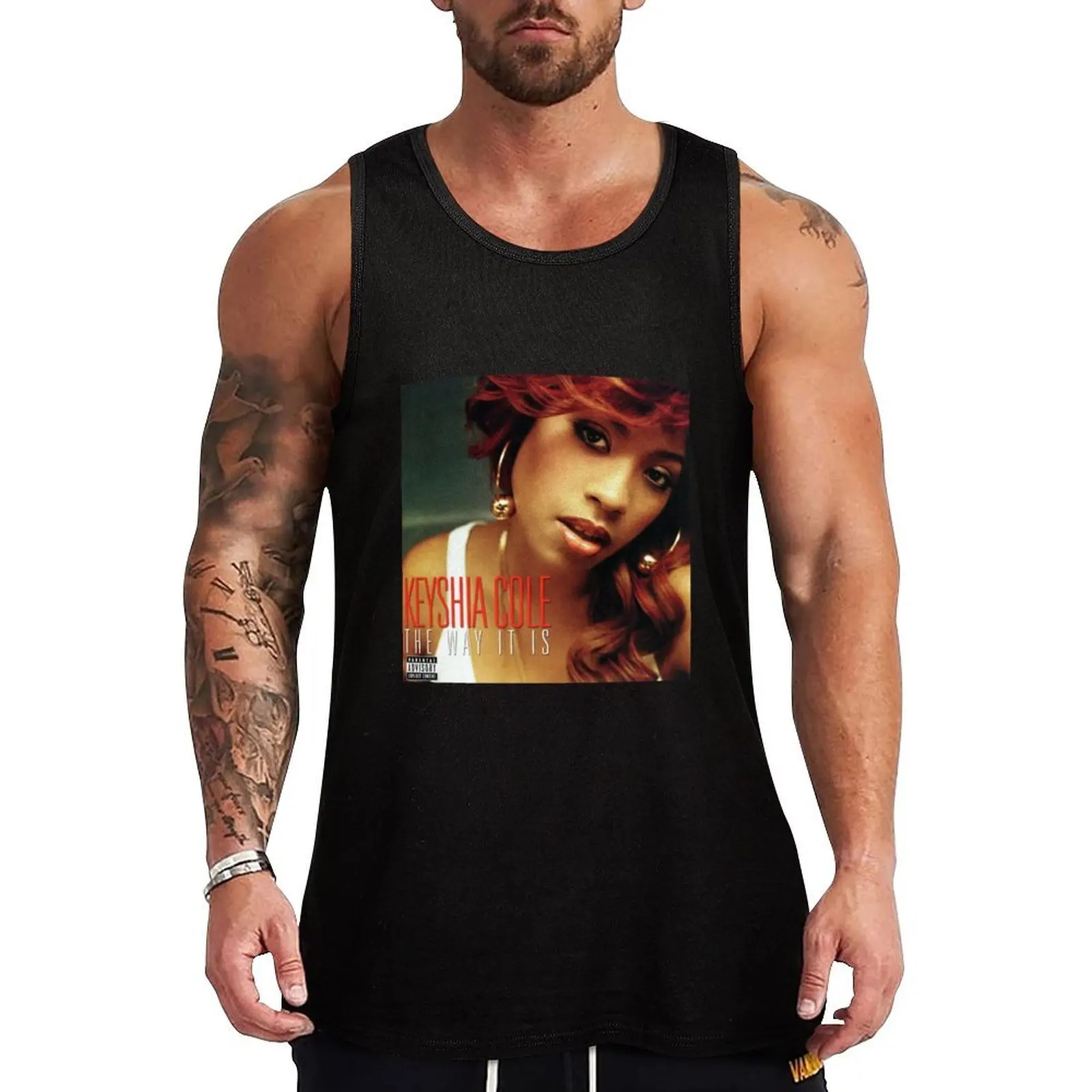

Keyshia Cole the way it is Tank Top men clothings t-shirt Men's t-shirt gym man