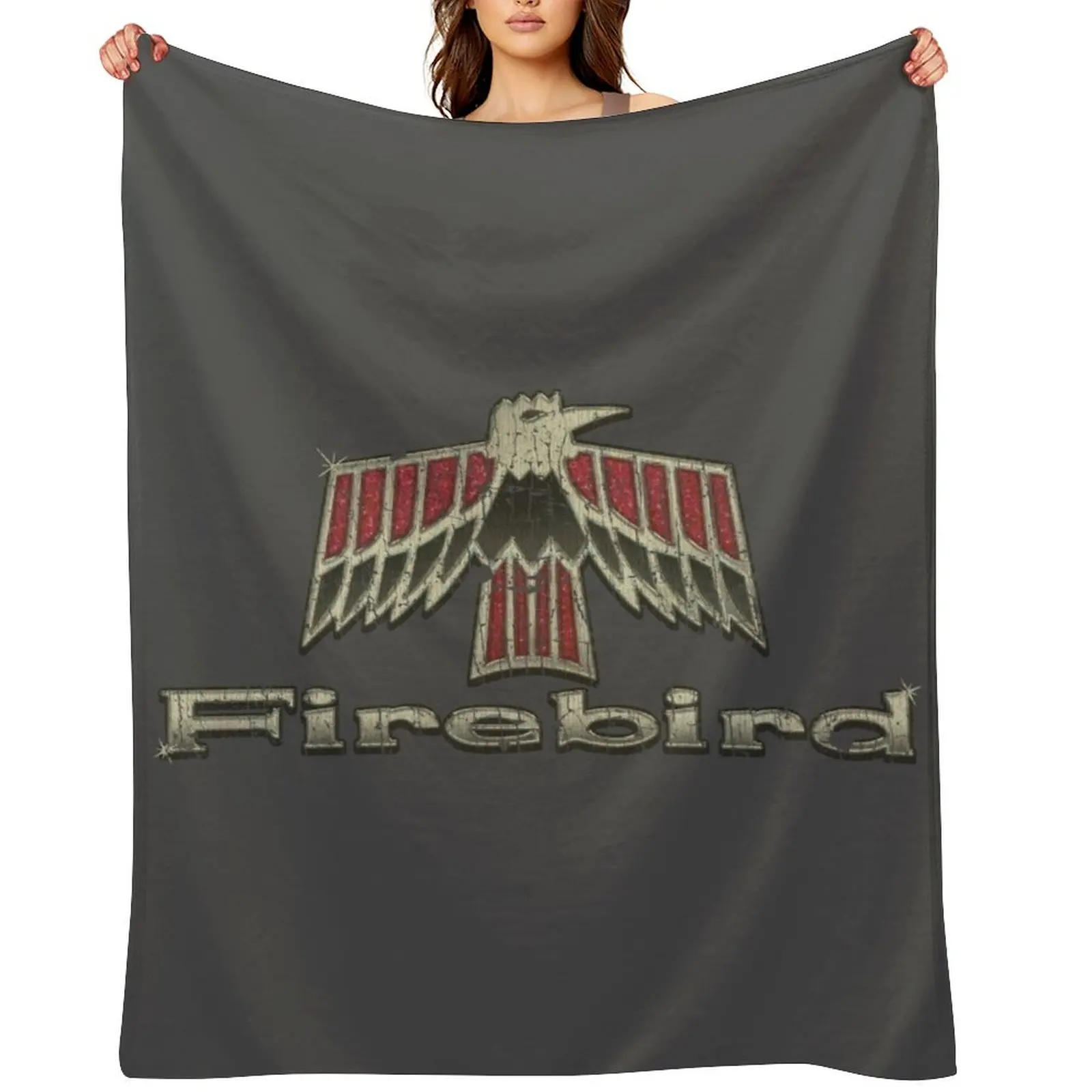 

First Gen Firebird 1967 Throw Blanket Custom For Decorative Sofa Flannel Fabric Flannel Blankets