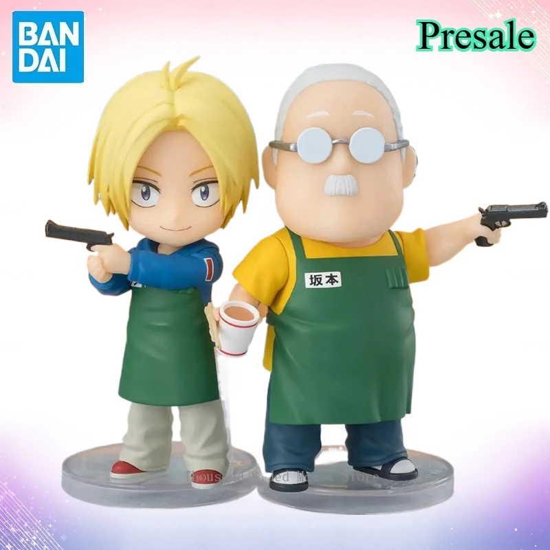 

Presale Original Bandai Figuarts Mini Sakamoto Days Taro Shin Asakura Action Figure PVC Model Anime Collection Toys