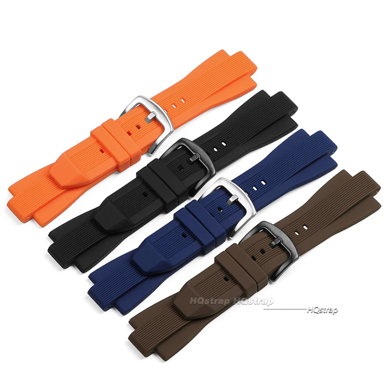 Soft Silicone Watchband for Michael Kors MK8729 MK8184 MK9020 MK9020 MK9026 MK8152 Watch Strap Men Replacement Bracelet 13X29mm