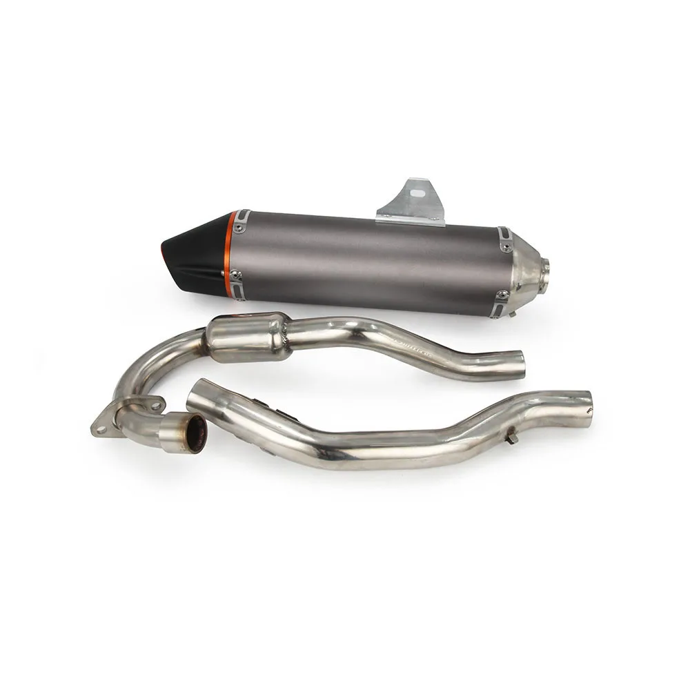 

Complete Middle&Rear Muffler Exhaust System motorcycle accessories For HONDA CRF230F CRF150F 2003-2013 Dirt Pit Bike Motorcycles