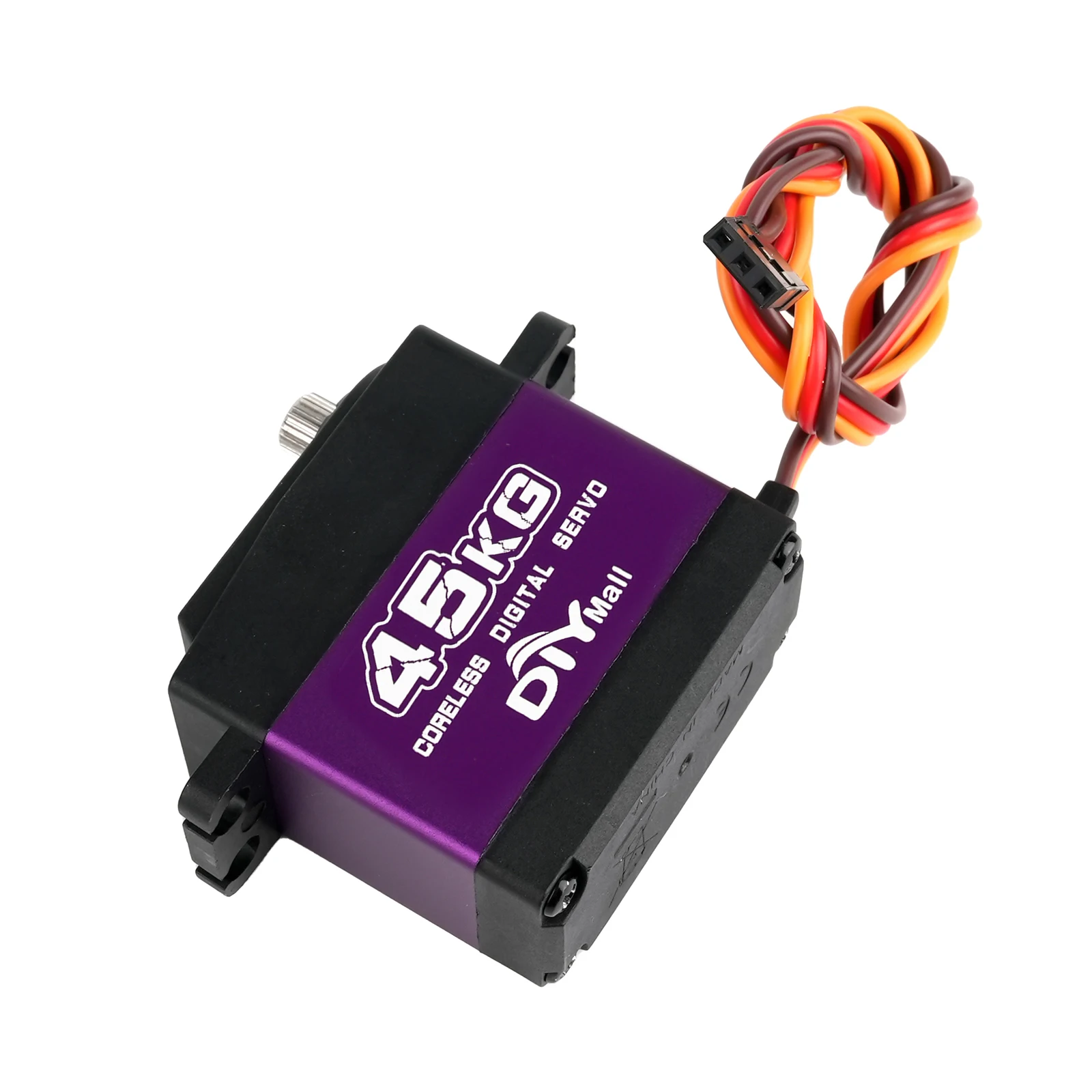 45KG デジタルコアレスサーボ HV 防水メタルギアアルミケース 8.4V 1/8 1/10 RC カートラッククローラーロボット用