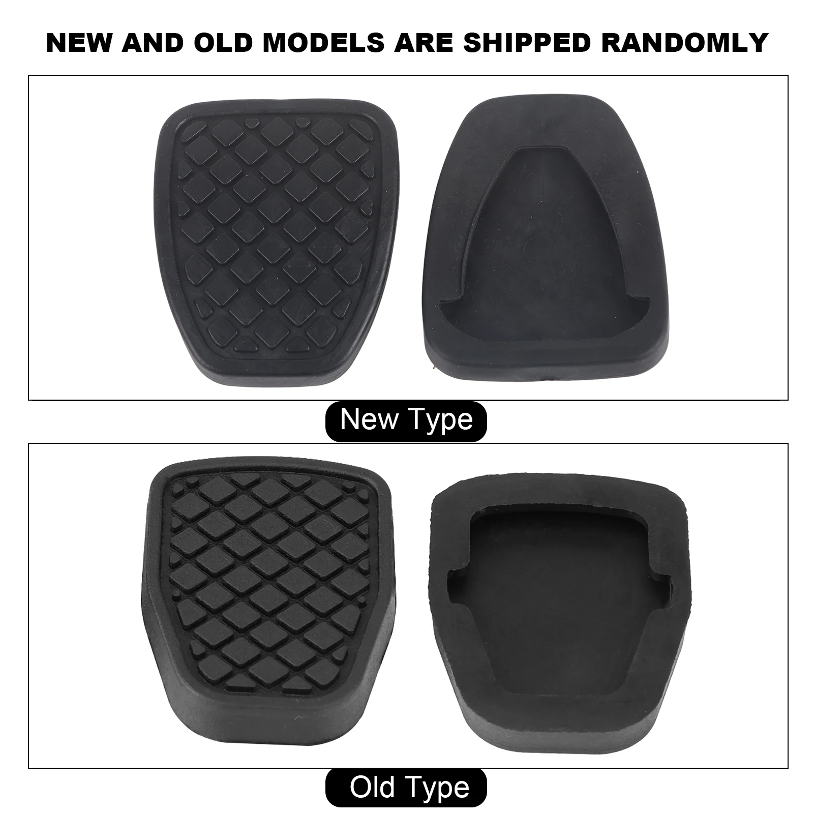 1 Pair Brake Clutch Pedal Rubber Pad for Subaru Forester IMPREZA Legacy Outback WRX