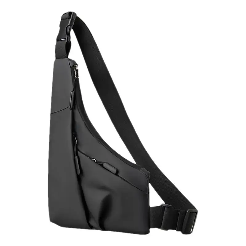 

Chest Bag For Men Women Fanny Pack Waterproof Chest Bag Adjustable Shoulder Straps Running Waist Packs Triangle Shape Compact