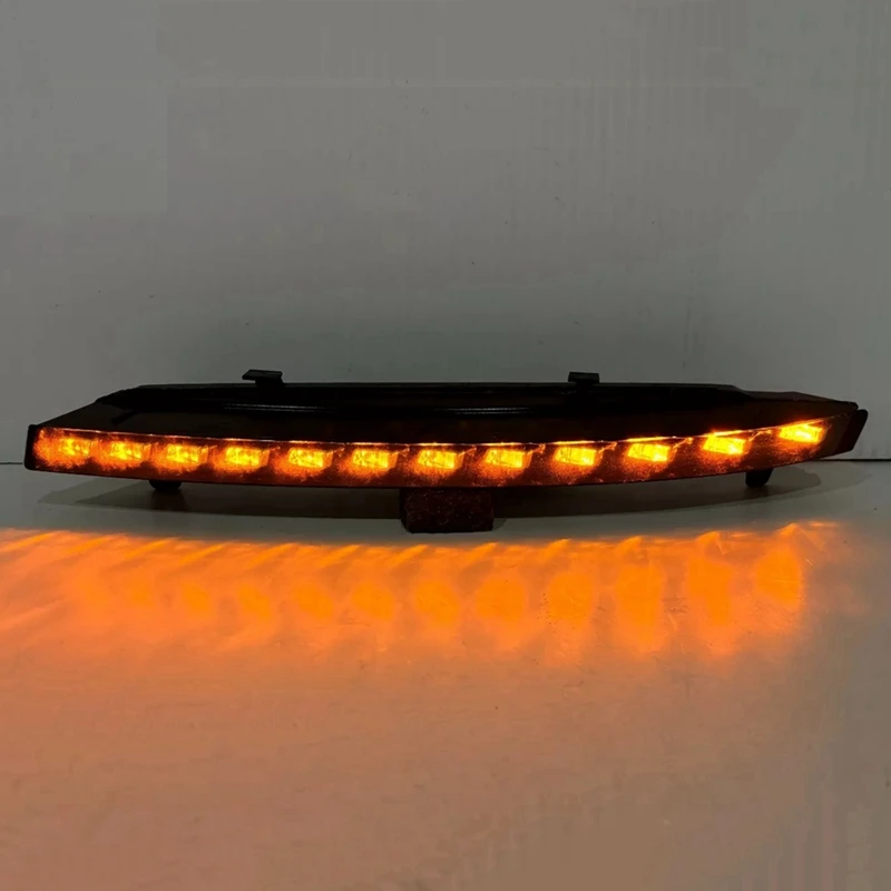 Voor Q7 2010-2015 Auto Richtingaanwijzer Lampen Running Lampen LED Richtingaanwijzer 11 LED Licht 4L 0953041 E 4L 0953042 E