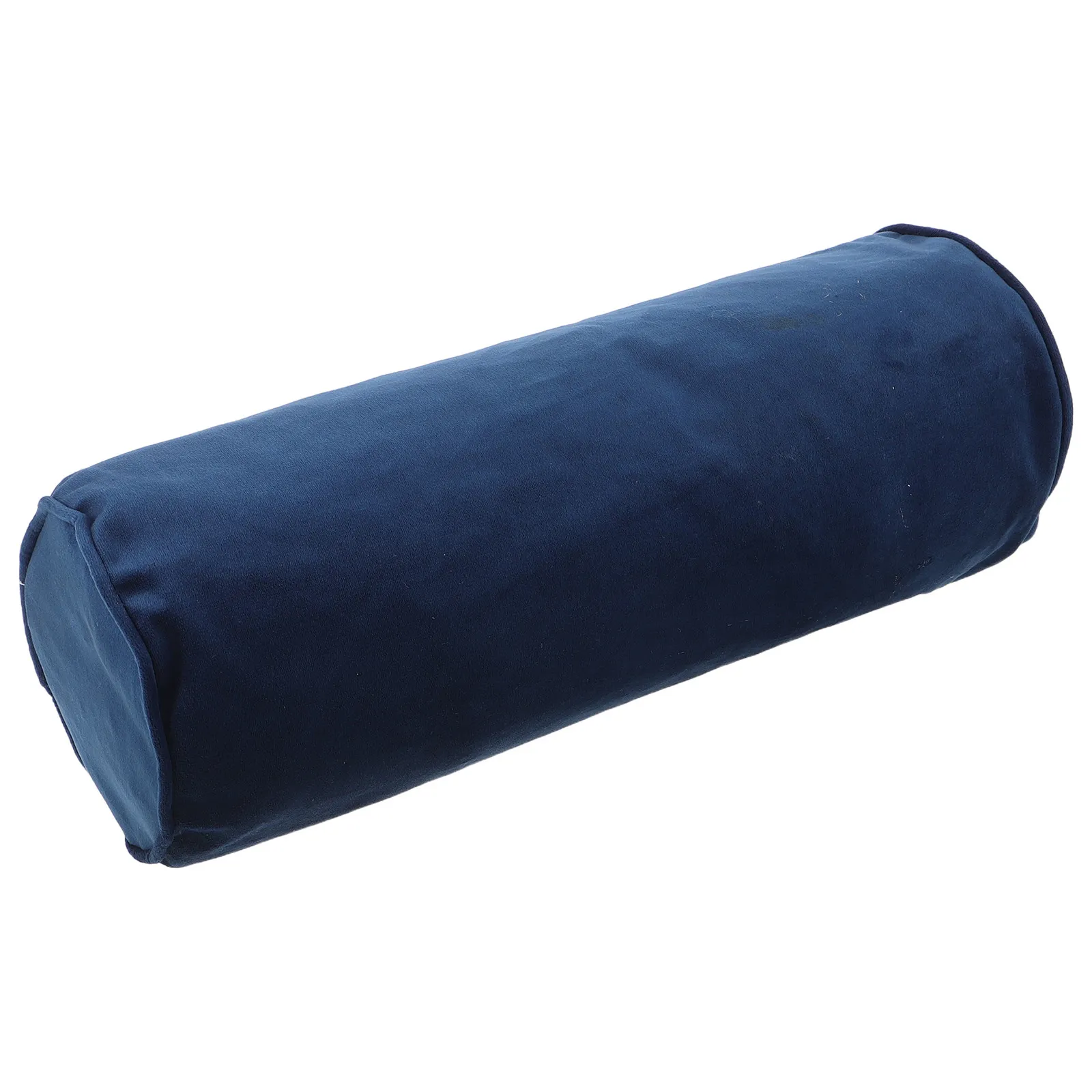 Round Pillowcase Cylinder Pillow Cover Soft Neck Roll Pillowcase Zippered Neck Roll Pillow Cover for Bedroom Living Room Sofa