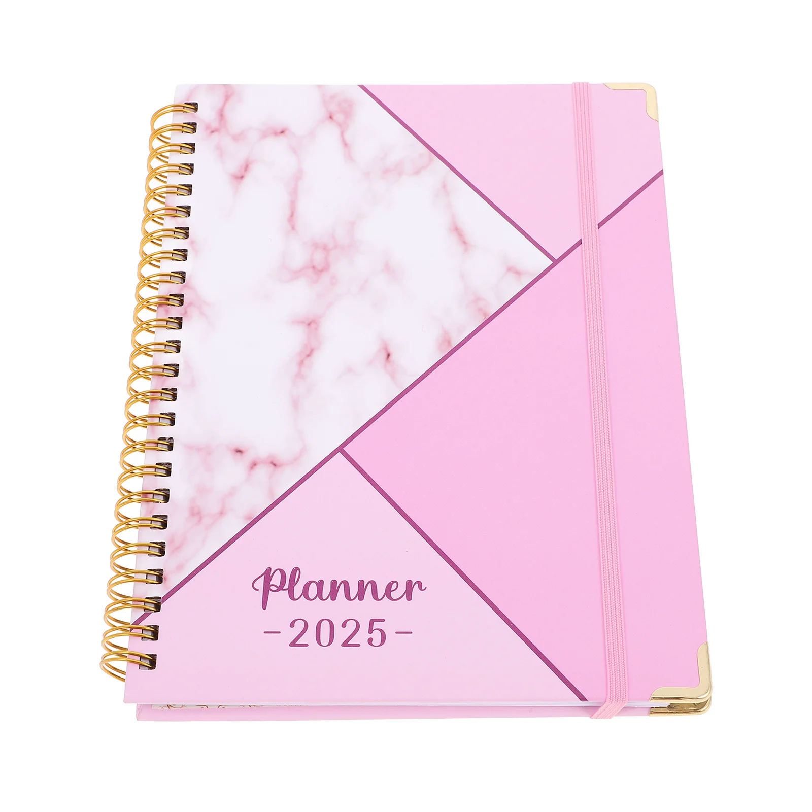 2025 Planner Coil Notebook Notepad Calendar English Version Monthly Agenda Books It Can Move