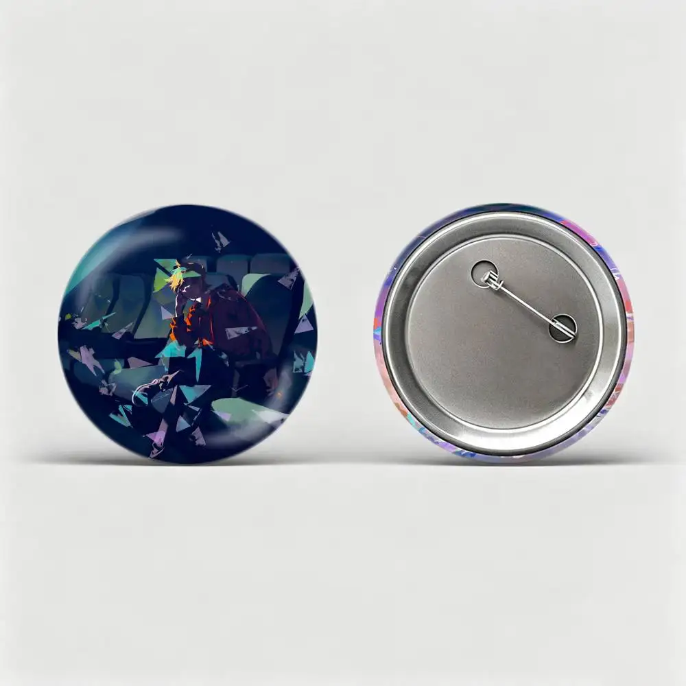 Funny E-Eddsworld T-Tord  Custom Tinplate Round Button Badge Pins Brooches
