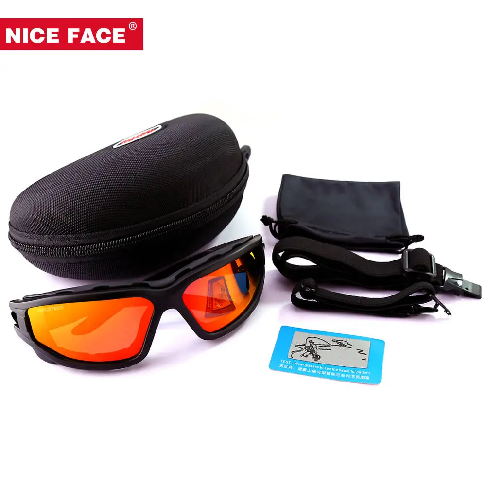

NICEFACE водонепроницаемые спортивные солнцезащитные очки для серфинга, парусного спорта, гидроцикла, воздушного змея, летающего противоскользящего поляризационного объектива с защитой от ультрафиолета