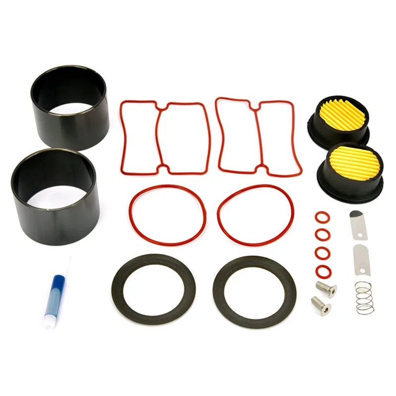 AB41-Kit de reparo de compressor de ar silencioso sem óleo X750w Kit de peças de compressor de ar silencioso sem óleo Andrepair. Anel do cilindro do pistão