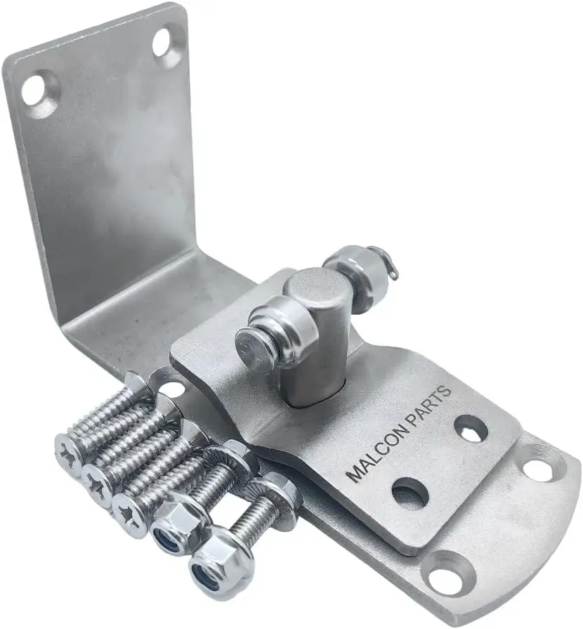 

Комплект верхних петель и опорных пластин из нержавеющей стали MALCON для системы распашных дверей Eliason K0198/K0197 (замена)