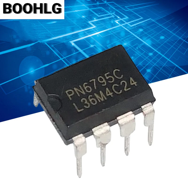 10PCS PN6795C Original genuine PN6795 direct plug DIP8 18W power management adapter set-top box chip