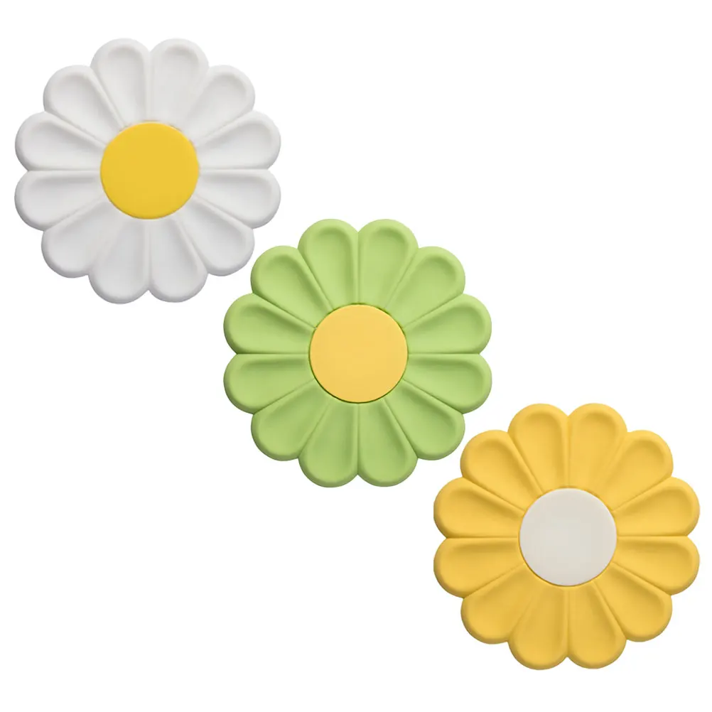 

3 Pcs Silicone Placemats Insulation Pads Kitchen Pot Holder Non Slip Hot Dish Mats Countertop Pad Multi Function Table Top
