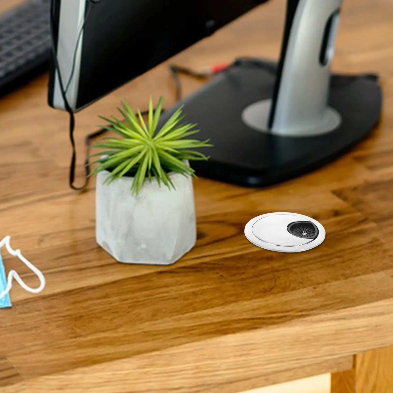 Organizador de Cabos Redondo p - Desk Setup Workspace avaliação e preço