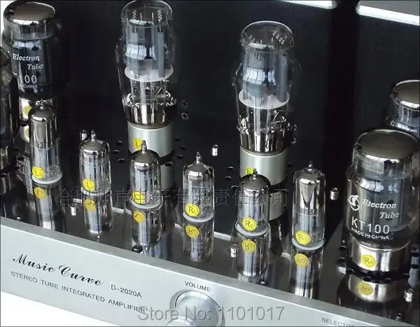 XiangSheng Music Curve D-2020 Luxury Version 6550/KT88/KT100/EL34/FU50 Tube Integrated Push-Pull Amplifier HIFI EXQUIS