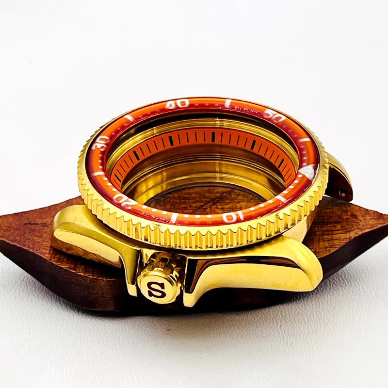 Mod NH34 NH35 Case SKX007 Watch Cases fit for NH35 NH36 7S26 Movement Crown at 3.0 SKX007 Diving Watch Cases