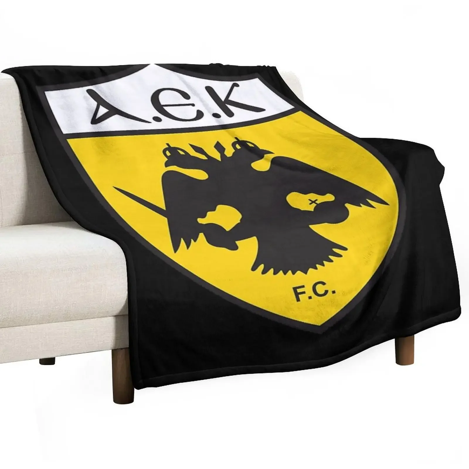 AEK ATHENS Throw Blanket wednesday Luxury St Blankets