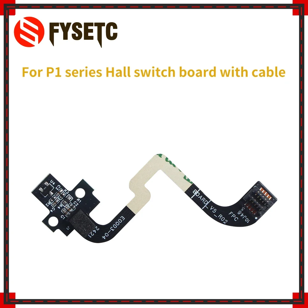 

For Bambu P1 Series Upgraded Hall Switch Board With Cable Durable Cable Design Switch Board For 3D Printer Parts