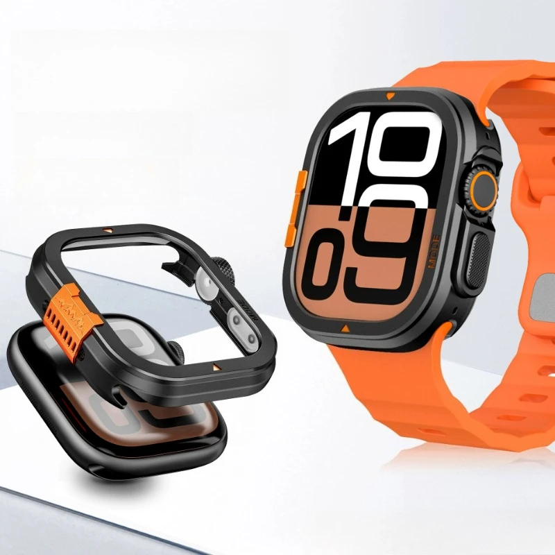 Alpine Metal Protective Case for Apple Watch S11 Popular Anti Drop Shockproof Bumper Full Coverage Protective Watch Case Cover