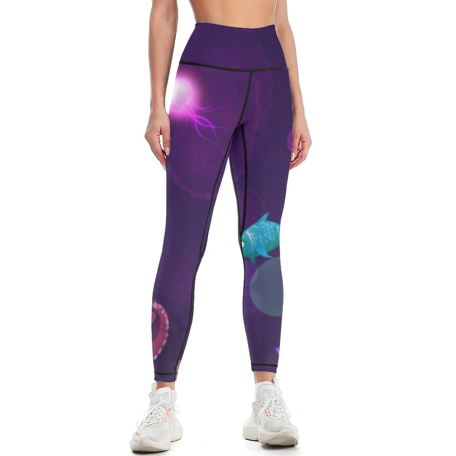 

Under the sea Leggings gym pants legging pants raises butt gym top Sportswear woman gym Womens Leggings