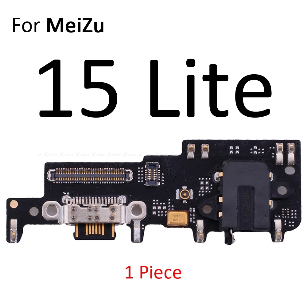 Power Charging Connector Plug Port Dock Board With Mic Microphone Flex Cable For Meizu 16 15 Plus M8 Lite