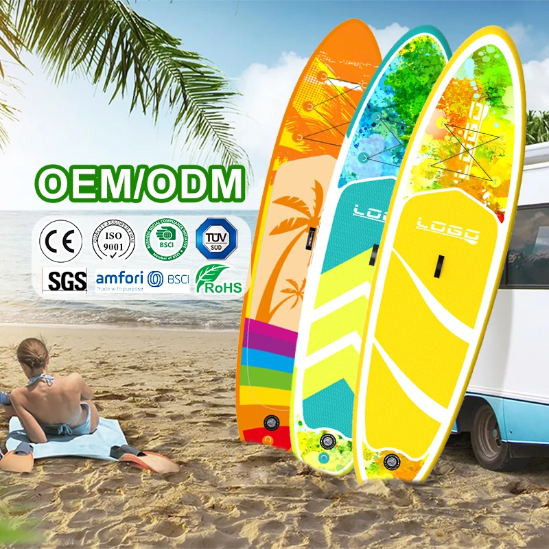 

OEM&ODM New Design Inflatable Paddleboard Stand-up Sup Surfing Equipment Paddle Board