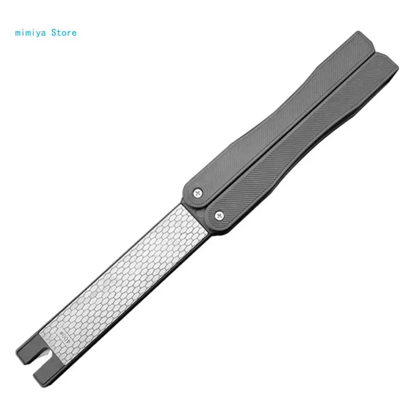 pipi Diamond Knife Sharpener 400/600 Grit Double-Sided Pruners Stone Sharpening Stone