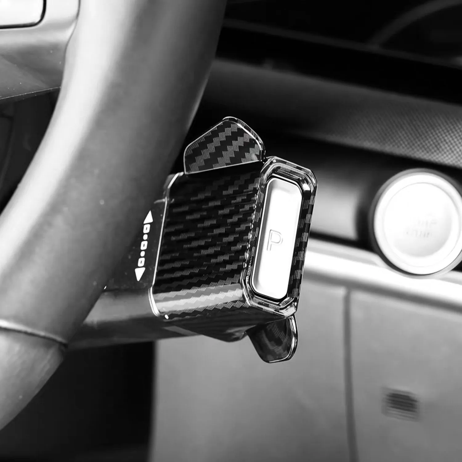 Für Hyundai Tucson/ Kona/ Sonata/ Santa Fe 2024-2026 Lenkrad P-Gangschaltknauf-Abdeckung Innenraum-Auto-Styling 1 Stück – Detail 12