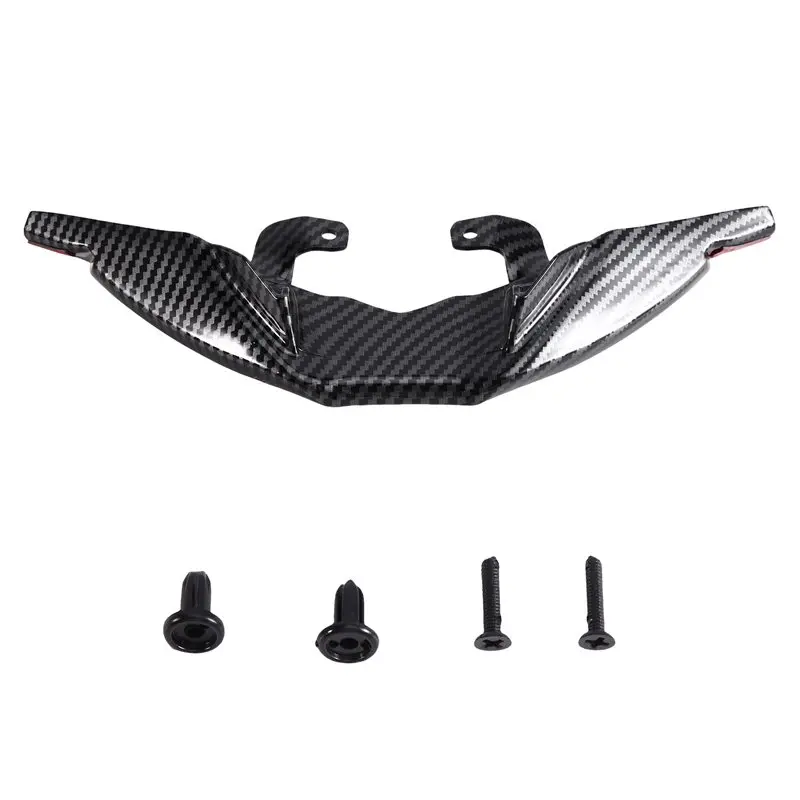 Motocycle Parts Bird-Mouth Type Wind Deflector Motocycle Spoiler Fairing Motocycle Air Duct For Yamaha R3 2019-2024