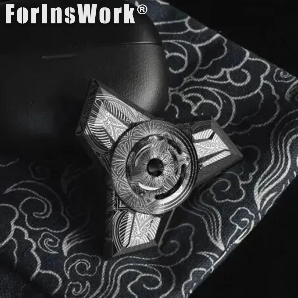 ทังเต่า ฟิดเจ็ตสปินเนอร์ 3 ใบมีด สแตนเลสสตีล ชุบดำ รุ่นสลักลาย รุ่นลิมิเต็ดอิดิชั่น 77 ชิ้น ทั่วโลก