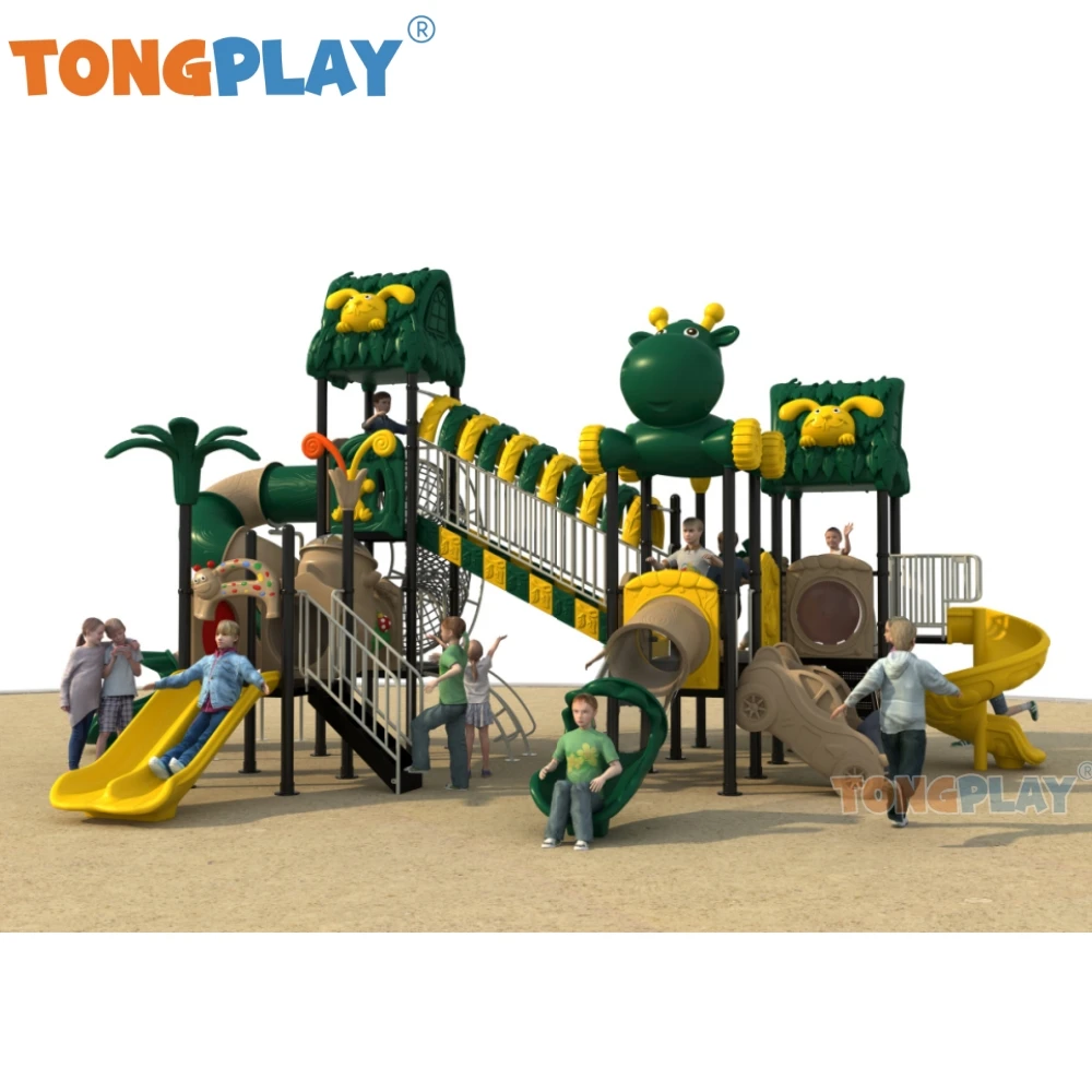 Tong Play-Série floresta de tamanho médio para crianças, acessórios deslizantes ao ar livre, equipamento de fábrica de alta qualidade, best-seller