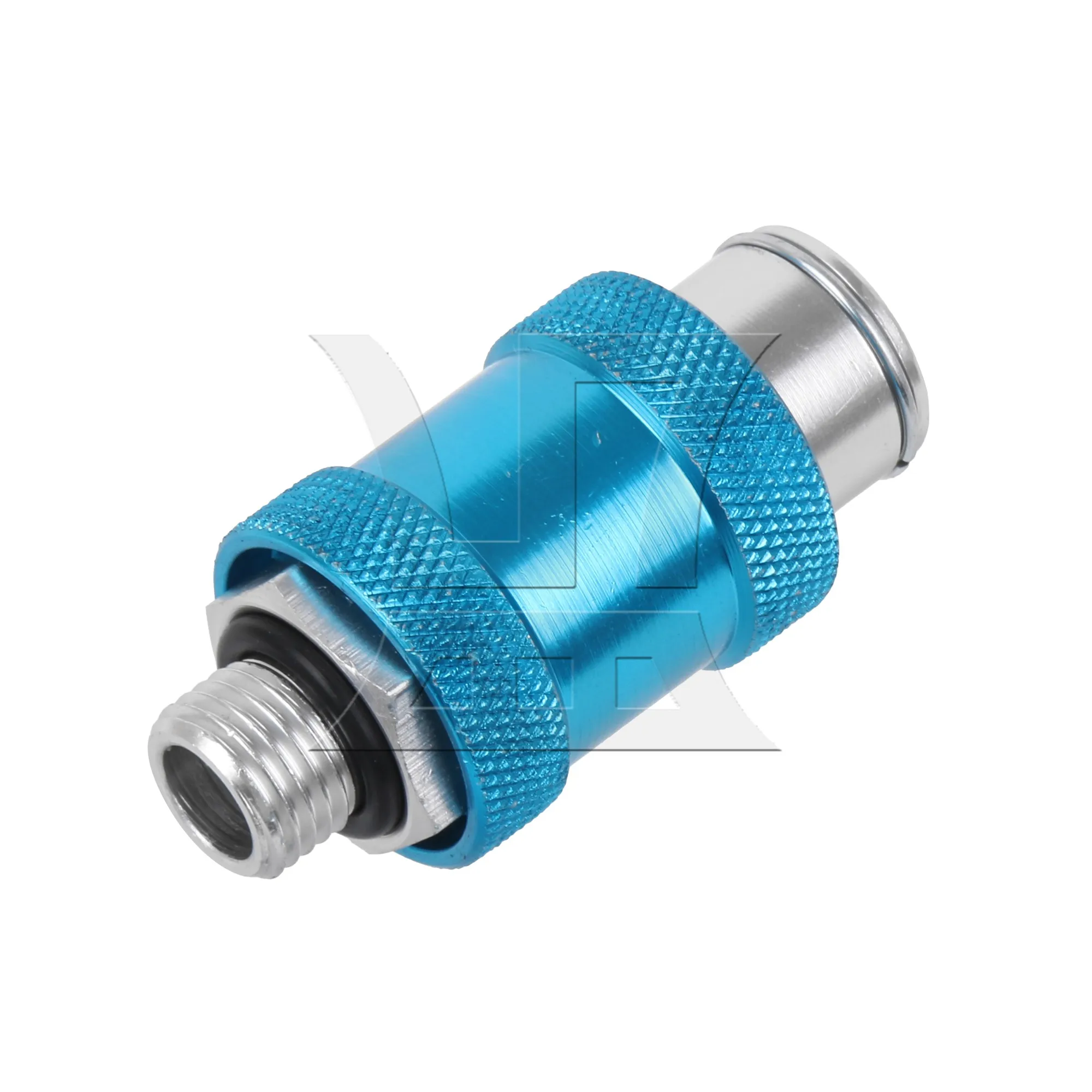 CNBTR 3 Pcs Flow Control Manual Slide Valve 1/4inch Replacment for HSV-08 Blue