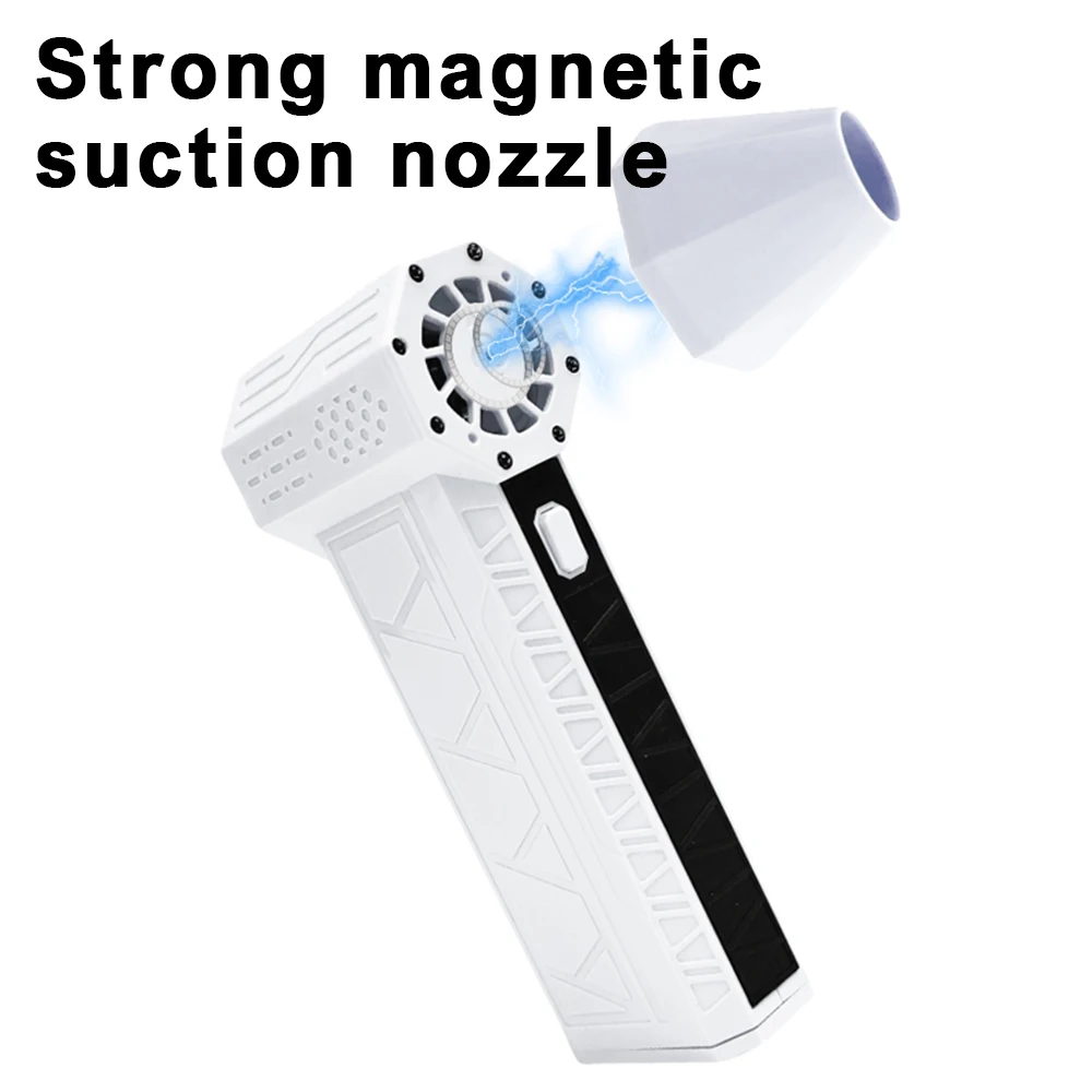 Imagem -03 - Ventilador Turbo Recarregável 140000 Rpm 62 m s Ventilador de ar com Motor sem Escova Turbo Jet Ventilador de Poeira Portátil Secador Elétrico