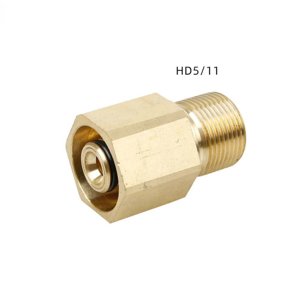 

High Pressure Washer High Pressure Water Gun Tube Adapter Karcher Brass Reverse Thread To M22/14 Connector