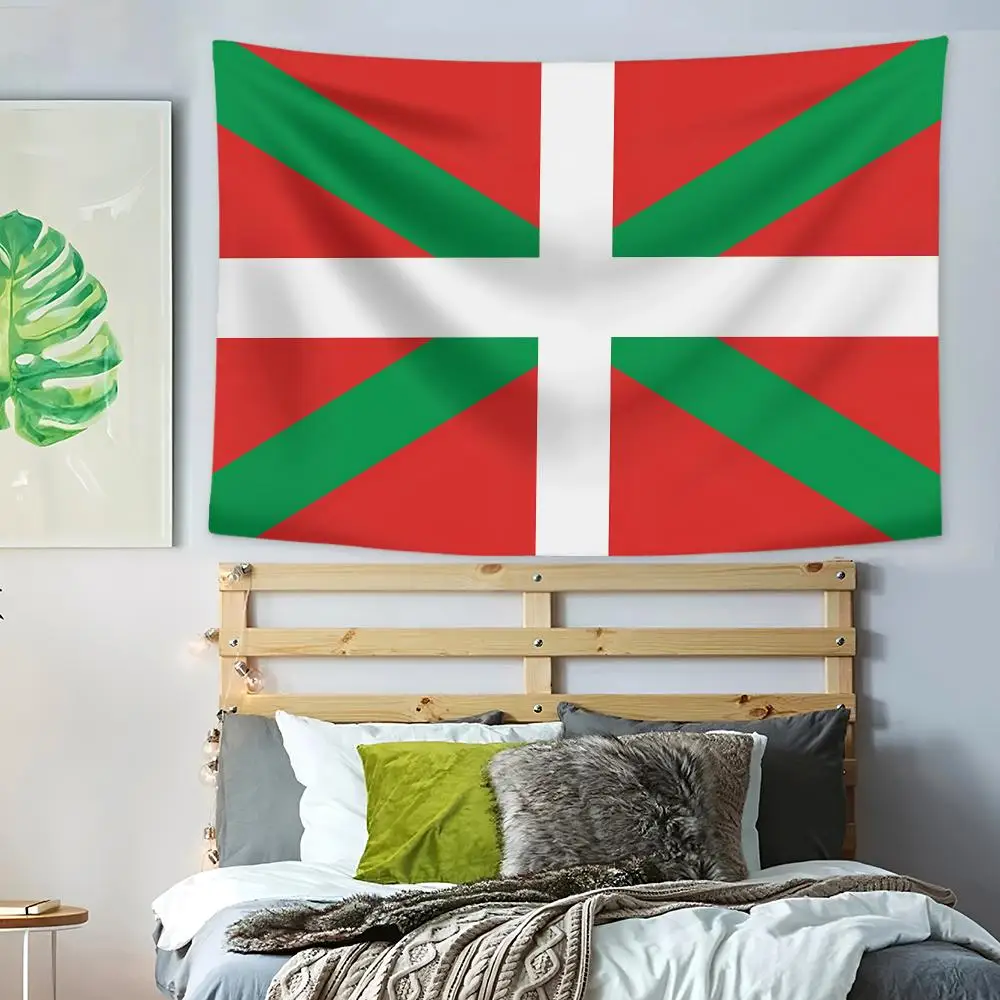 B-Basque Country Cool Tapestry Bedroom Living Room Bar Party House Home Dorm Interior Wall Decor Background Banner