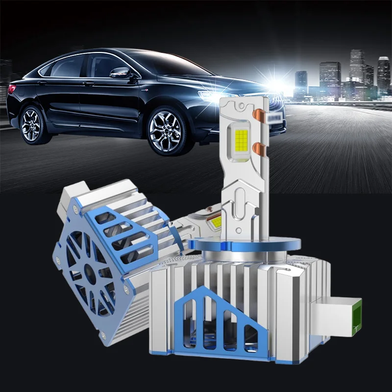 

1 Set 90W D Series D3S LED Car Headlight D1S LED Bulbs Super Bright 30000LM 6000K Auto Lamp Canbus No Errors Plug&Play Car Light