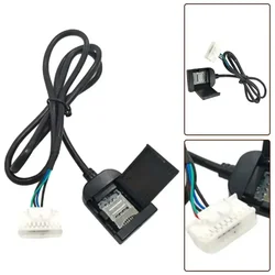 Para Radio Multimedia Gps 4G 20pin ranura para tarjeta Sim adaptador Cable conector pieza de repuesto accesorios automotrices 2024 gran oferta