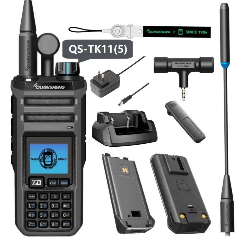 

Quansheng TK11 Taiko Kong TK11(5) 10W TK11 (5) Walkie Talkie TK11(8) Magic Voice intercom TK11 (8) AM FM Ham Two Way Radio