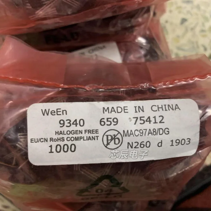 10pcs Brand-New Imported MAC97A8 Bidirectional Thyristor (Through-Hole)