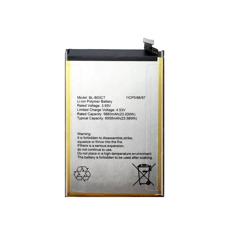 Good Low-Temperature Performance For LT BL-B03CT Mobile Phone Battery 6000mAh