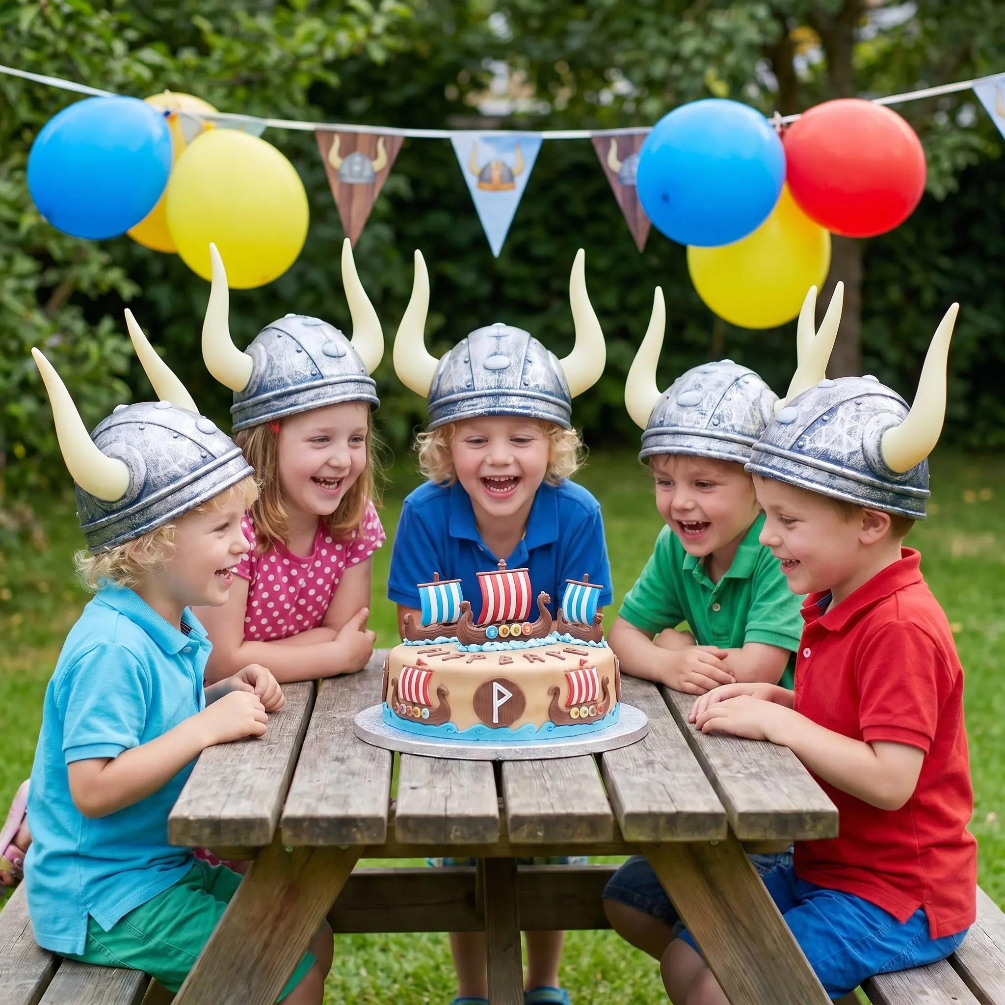 Viking Horn Hat Bull Ox Horns Lightweight Comfortable Kids Halloween Cosplay Costume Party Photo Prop Hats Horn Hats